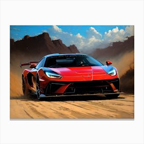 Mclaren Gt1 18 Canvas Print