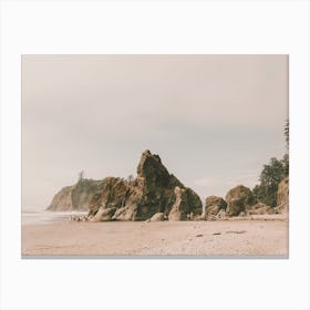 Oregon Beach Scenery Canvas Print