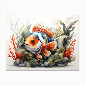 Fish In The Sea Canvas Print