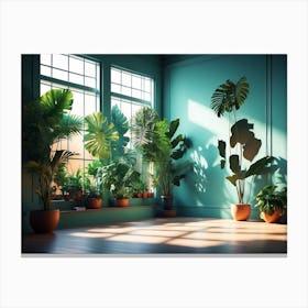 Rooms that Plants Love Canvas Print