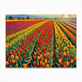 Skagit Valley 48x36 In 14400x10800px 93mb Canvas Print