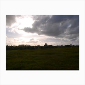 Cloudy Sky Canvas Print