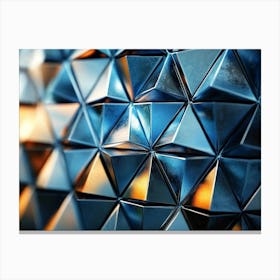 Abstract Geometric Pattern 4 Canvas Print