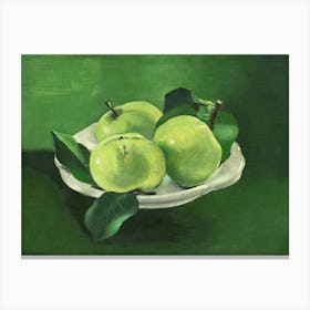 Still Life With Apples (1935), Mikuláš Galanda Canvas Print