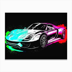 Porsche 918 Canvas Print