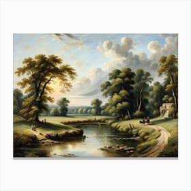 Classic Landscape 1 40x30in 12000x9000px 49 Canvas Print