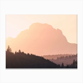 Mountain Sunset - Grand Teton National Park Canvas Print