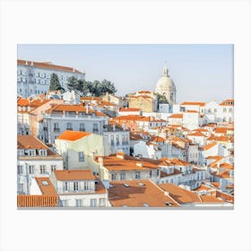 Lisbon Roofs Canvas Print