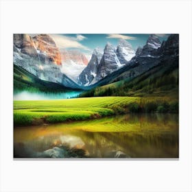 Mountain Landscape 4 Canvas Print