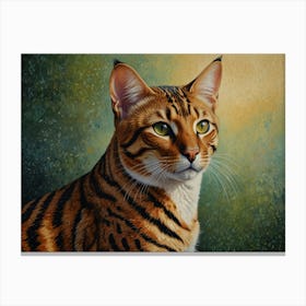 Bengal Cat 2 Canvas Print