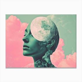 Lucid Dreaming Pink Clouds Canvas Print