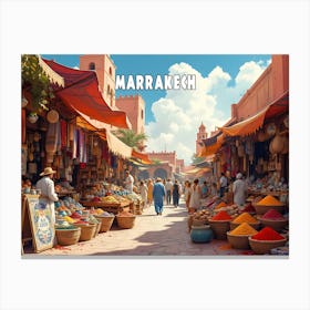 Marrakech Canvas Print