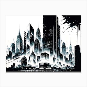 Cityscape 31 Canvas Print