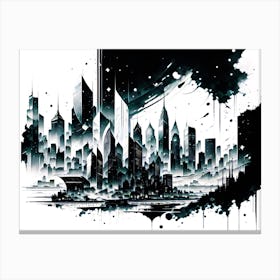 Cityscape 45 Canvas Print