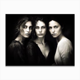 Three Women 4 Canvas Print