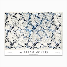 William Morris Prints Wallflower Pattern Landscape Botanical Vintage Canvas Print