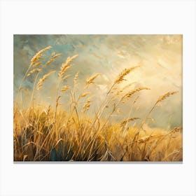 Wheat Field 2 Canvas Print