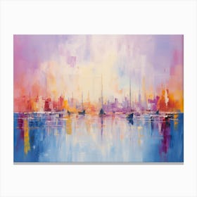 Sailboats Canvas Print