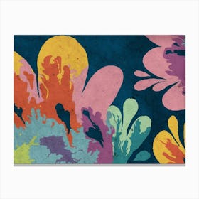 Flower Splatters Toile