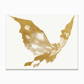 Hokusai Golden Eagle Canvas Print