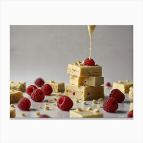 Raspberry Fudge Canvas Print