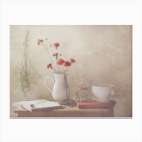 The Red Flowers Canvas Print