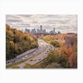 Toronto Autumn Views Canvas Print