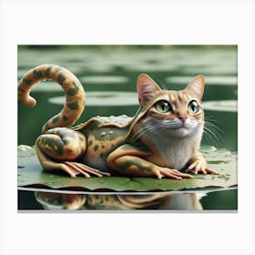 Frogat Canvas Print