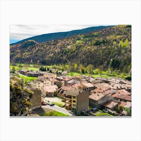 Village In The Mountains 20230416111591pub Canvas Print