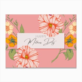 Happy Mother'S Day Canvas Print