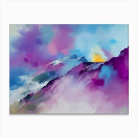 Explorer Series Mountainous Terrain Canvas Print