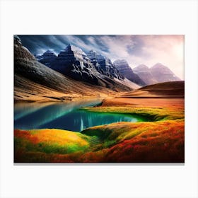 Mountain Landscape 11 Canvas Print