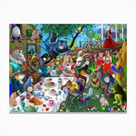 Alice Im Wunderland 1 Canvas Print