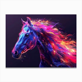 Horse Painting 2 Canvas Print