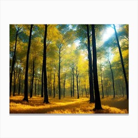 Autumn Forest 54 Canvas Print