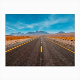 Road To Chile Canvas Print