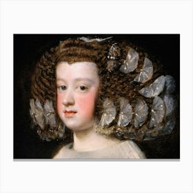 Diego Velázquez María Teresa, Infanta Of Spain Canvas Print