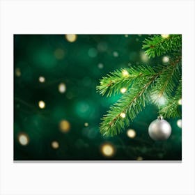 Christmas Tree Background 3 Canvas Print