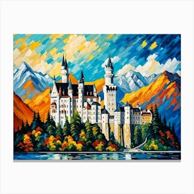 Neuschwanstein Castle Canvas Print