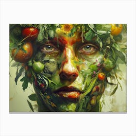 Harvest Visage Canvas Print