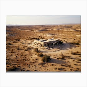 Desert House Canvas Print