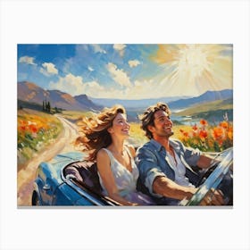 Love In The Sun Canvas Print