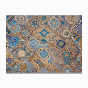 Mosaic Tile Canvas Print