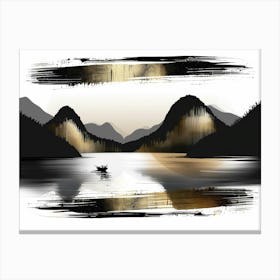 Chinese Landscape Painting 1 Canvas Print