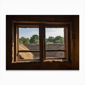 Window In The Desert 1 Canvas Print