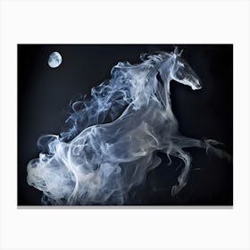 Mystic Moonlit Horse Canvas Print