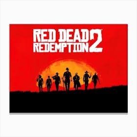 Red Dead Redemption 8 1 Canvas Print