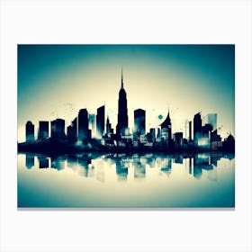 New York City Skyline 47 Canvas Print