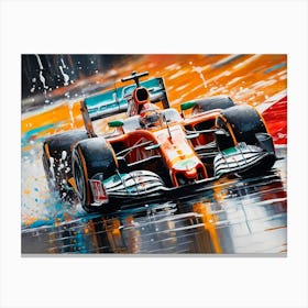 Mercedes F1 Canvas Print