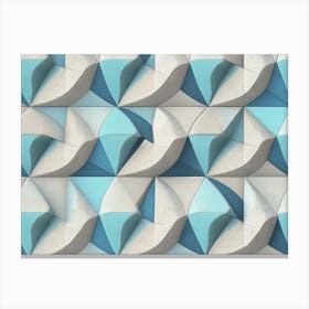 Abstract Geometric Pattern Canvas Print